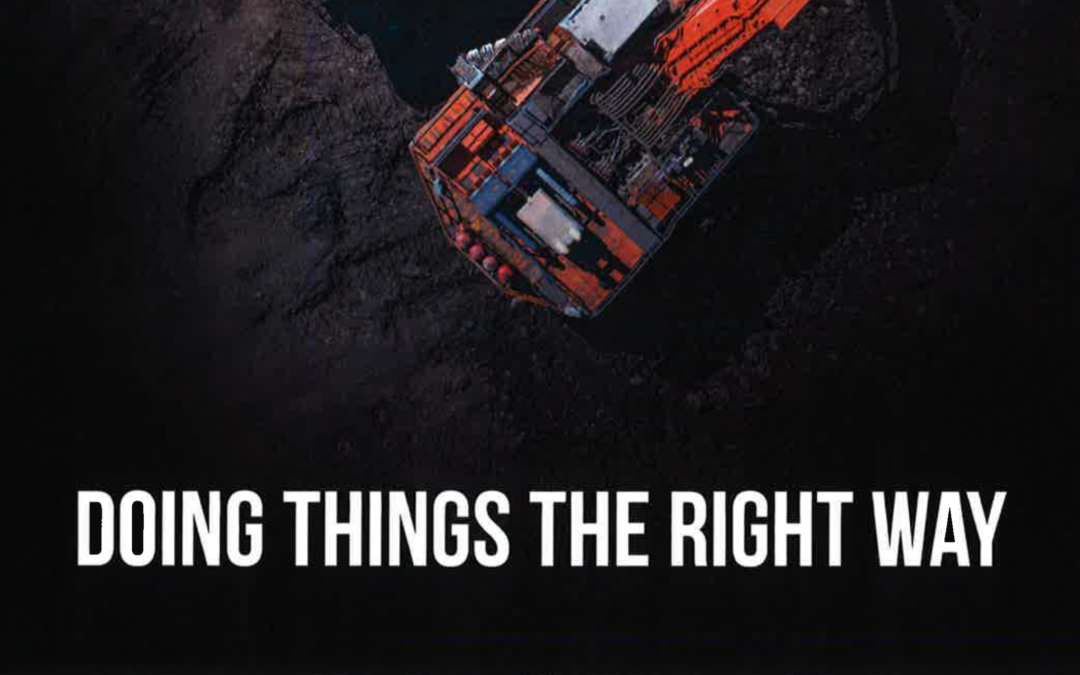 An image banner with the text “DOING THINGS THE RIGHT WAY”
