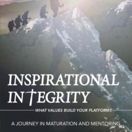 A book cover about Inspirational Integrity