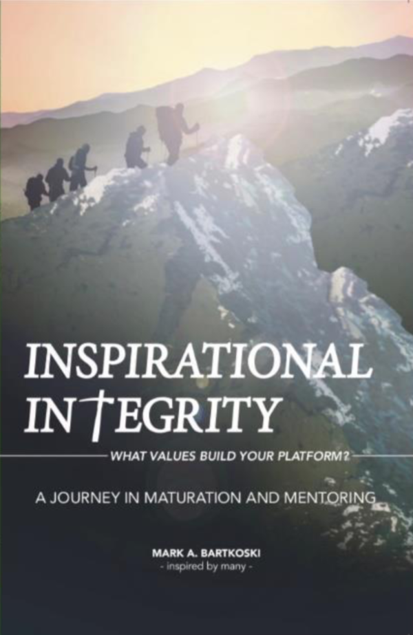 A book cover about Inspirational Integrity